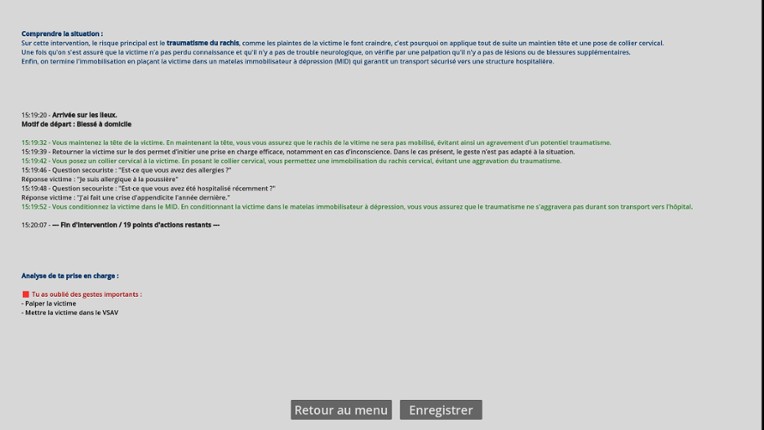 Pompiers Simulator screenshot