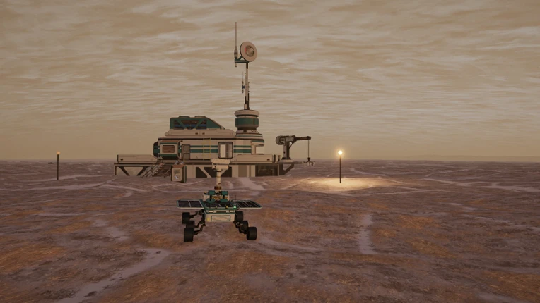 Scavengers of Mars - Rover Survival Simulator Image