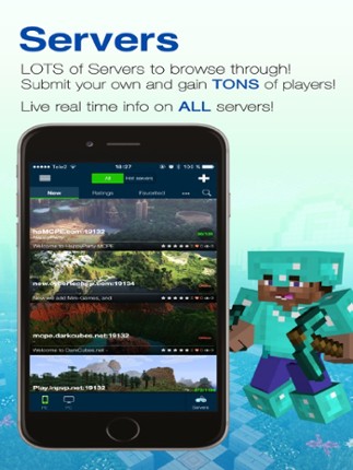 Seeds Lite For Minecraft - Server, Skin, Community screenshot