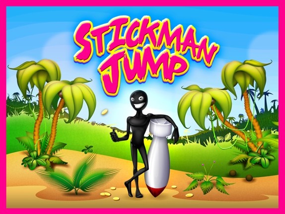 Stick-Man Jump: Super Fight Jumper Trampoline War Adventure Game 2 screenshot