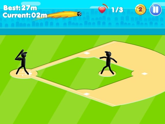 Stickman Baseball Star screenshot