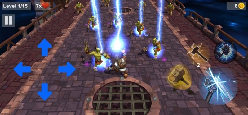 Thor Superhero: God Thunder 3D screenshot