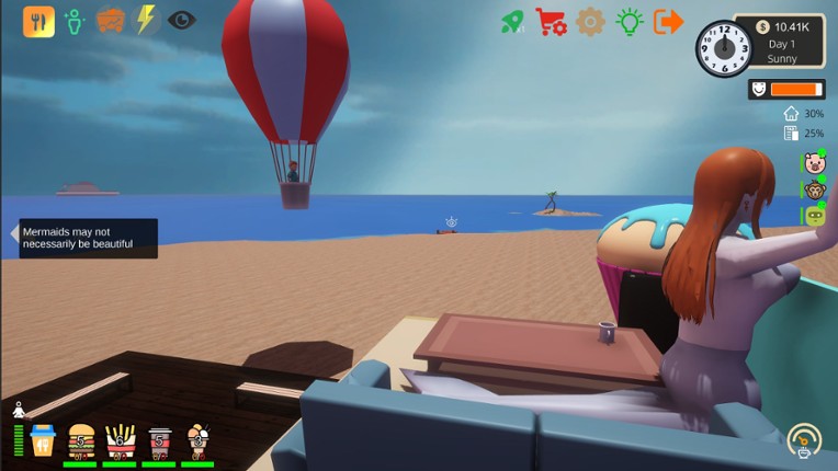 Transfer! Beach Dessert Shop! screenshot