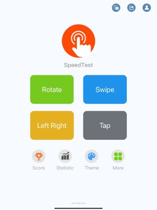 Action Speed Test Image