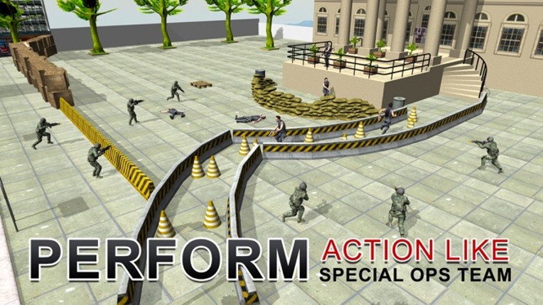 Army Shooter President Rescue – Extreme shooting simulator game Image