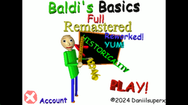 Baldi's Basics Full Remastered Reworked Image