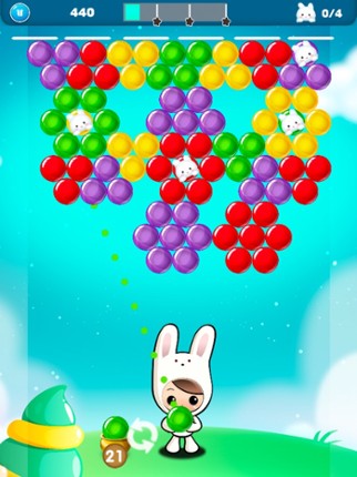 Bubble Blast Bunny - Classic Pop Shooter screenshot