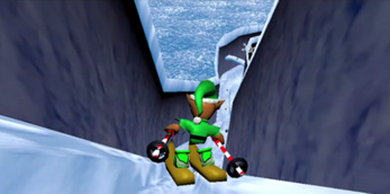 Christmas Ski Race Image