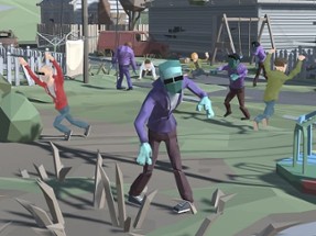 City Apocalypse 3D Of Zombie Crowd Image