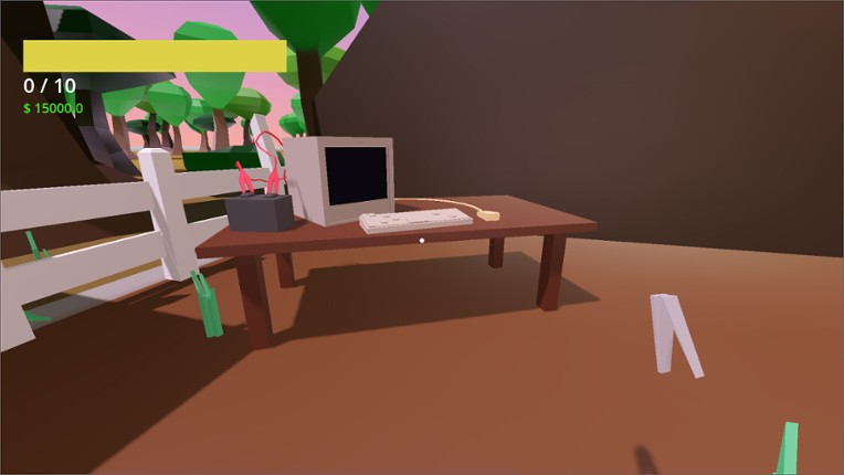 Cutting Grass with Nail Clippers the game screenshot