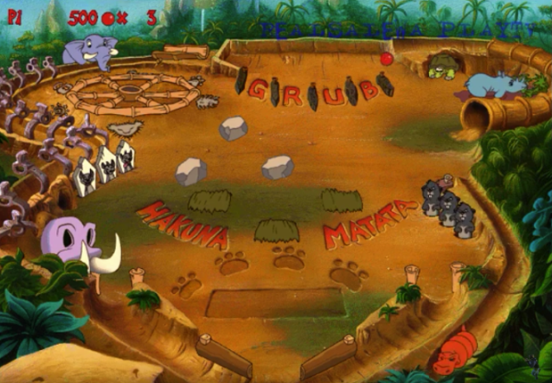 Disney's Hot Shots: Timon and Pumbaa's Jungle Pinball Image