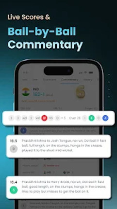 Cricket LineX: Fast Live score Image