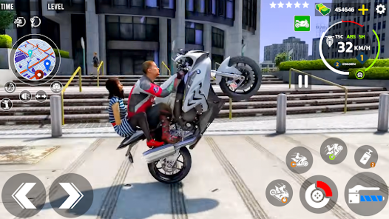 Bike Rider City Driver Game screenshot