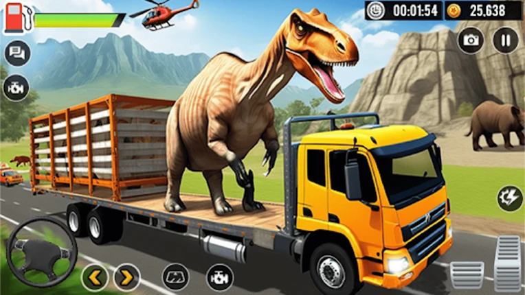 Truck Driving Animal Transport screenshot