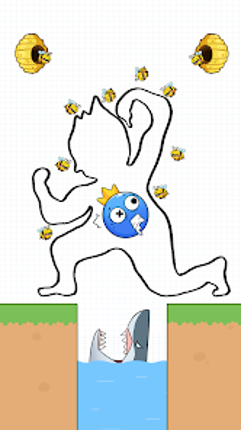 Rainbow Monster: Draw To Save Image