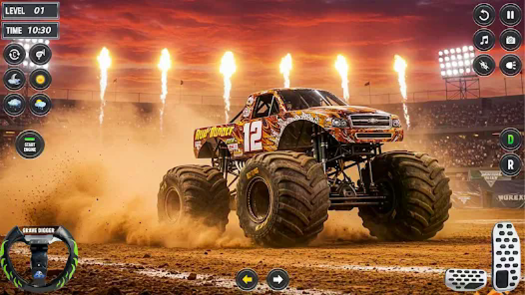 Monster Truck Demolition Stunt screenshot