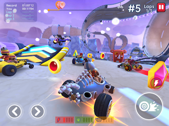Starlit On Wheels: Super Kart screenshot