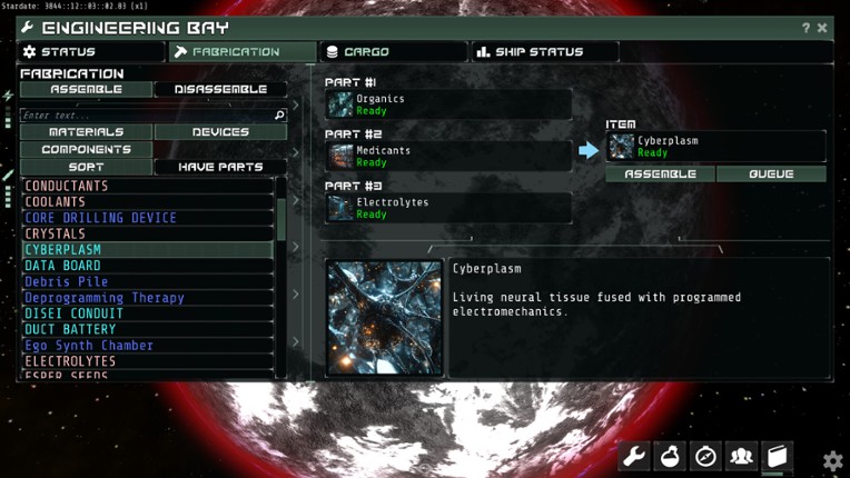 Ironseed 2: Consensus screenshot