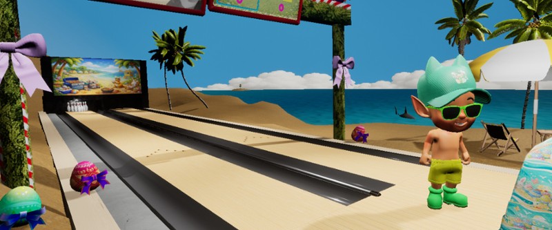 Jingle Strike VR Bowling screenshot