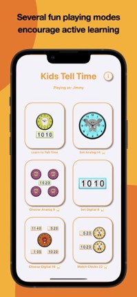 Kids Tell Time screenshot