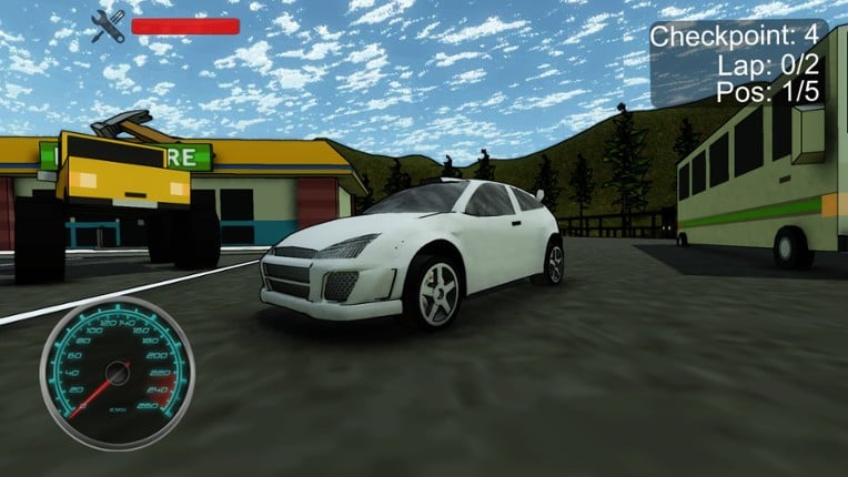 Looney Rally screenshot