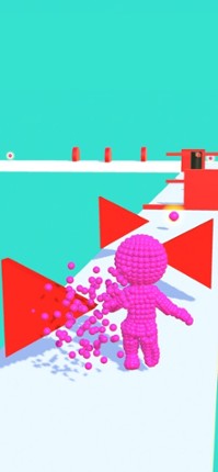 Pixel Blob Giant Runner screenshot