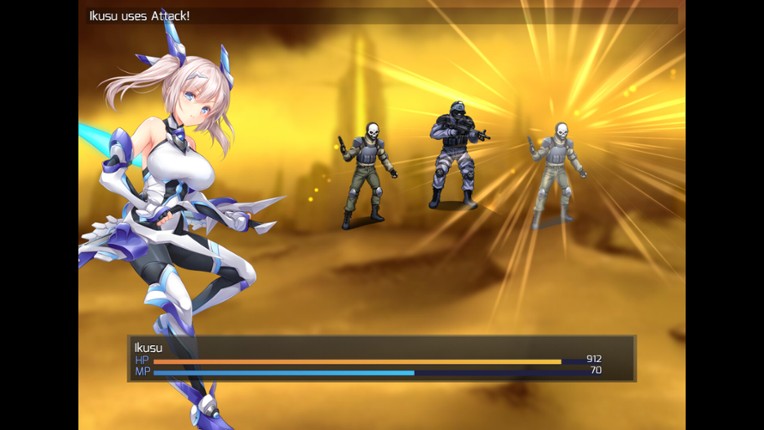 Radiance of Annihilation: Disorder Eclipse Image