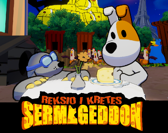 Reksio i Kretes: Sermageddon Game Cover