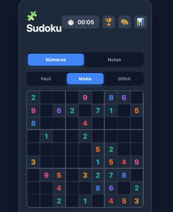 Sudoku Puzzle Game Image