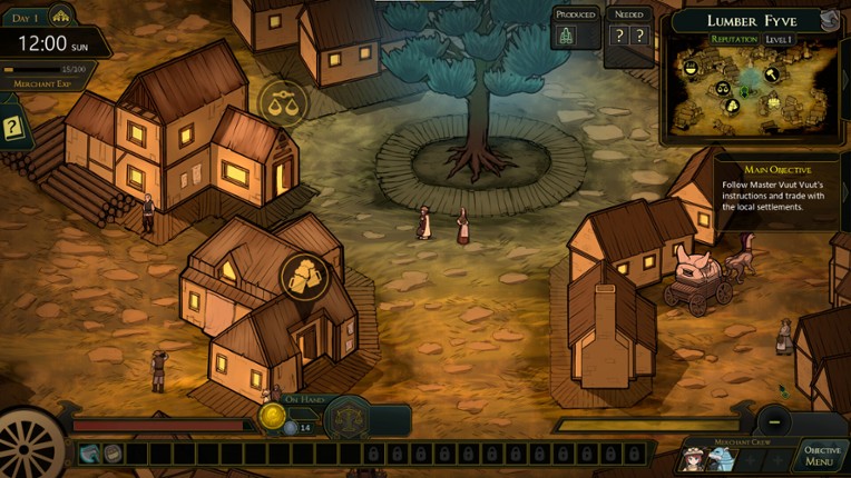 Ten Thousand Coins: The Golden Merchant screenshot