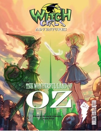 Witch Girls Adventures- Wonderful Land of Oz Game Cover