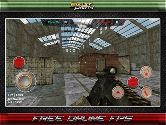 AAA Bullet Party - Online first person shooter (FPS) Best Real-Time Multip-layer Shooting Games screenshot