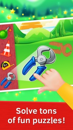 Baby Puzzles. Garage Tools screenshot