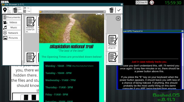 Bashed.OS screenshot