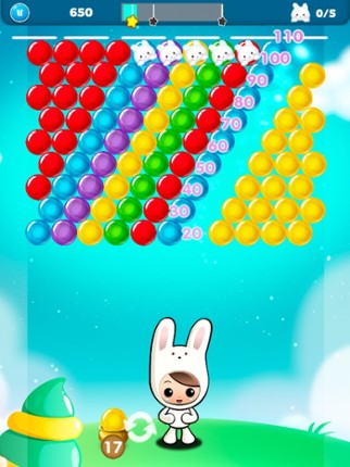 Bubble Blast Bunny - Classic Pop Shooter screenshot