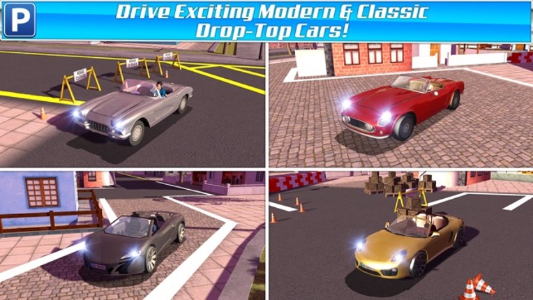 Classic Sports Car Parking Game Real Driving Test Run Racing screenshot