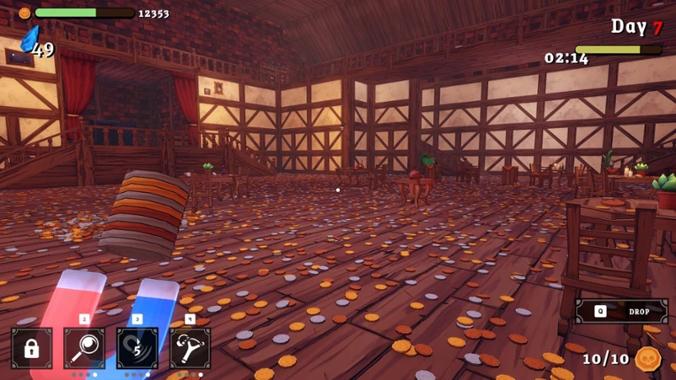 Coins in Place screenshot