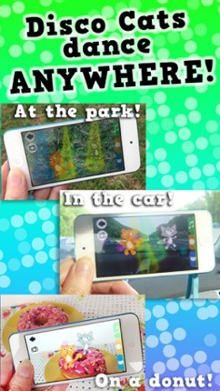 Disco Cats- Augmented Reality Dance Game - Free screenshot