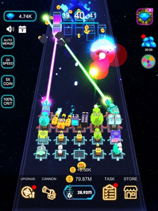 FireLine: Merge Defense screenshot