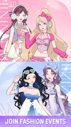 Shining Me: Glow Idol Dress Up screenshot