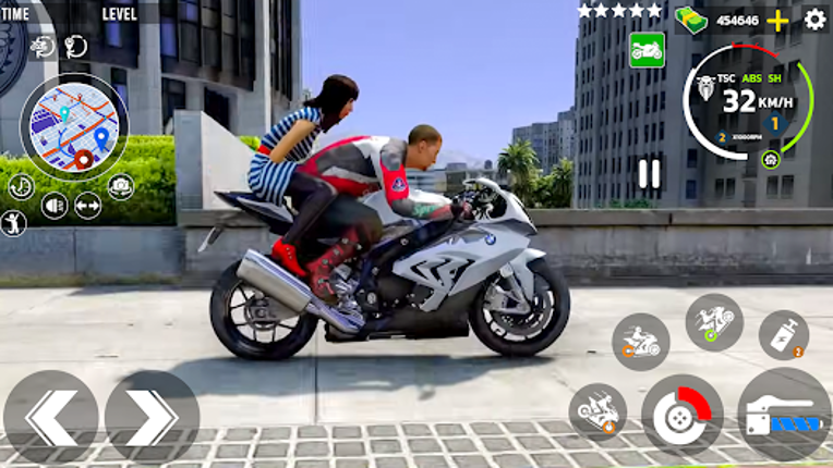 Bike Rider City Driver Game screenshot