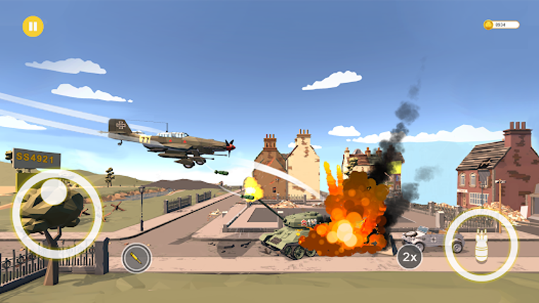 Ace bomber WW2 Warplanes games screenshot