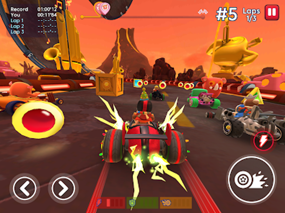 Starlit On Wheels: Super Kart screenshot