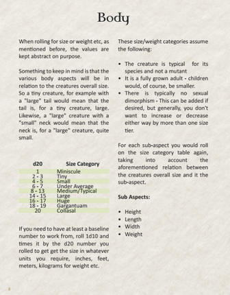 Creature Description Generator - Volume #11 Dinosaurs Image