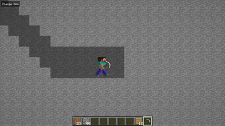 Minecraft 2D screenshot