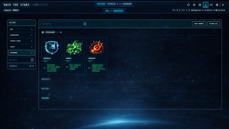 Hack The Stars screenshot