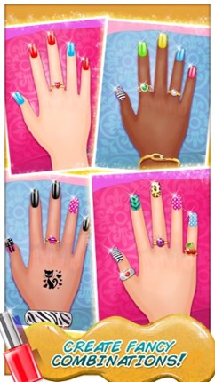 High School Nail Art Nail Salon - Girls Game! screenshot