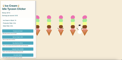 Ice Cream Idle Tycoon Clicker Image