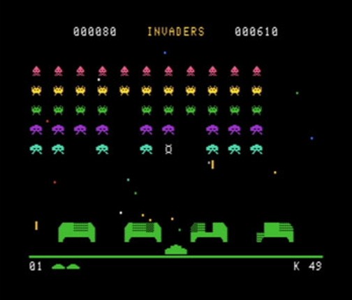 Invaders for the Commodore 64 Image