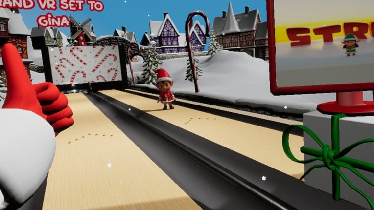 Jingle Strike VR Bowling screenshot